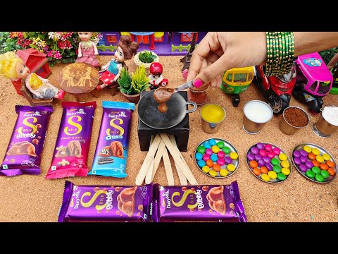 Miniature All Cadbury Dairy Milk Bubbly Chocolate Dosa Recipe | All Cadbury DairyMilk Chocolate Dosa