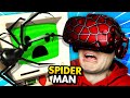 NEW Turning JOB BOT Into SPIDER-MAN (Job Simulator VR Funny Gameplay)