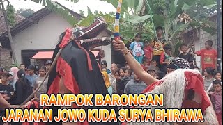 Barongan Galak‼️Rampok Barong Jaranan Jowo KUDA SURYA BHIRAWA Brenjuk, Purwodadi, Kras - Kediri