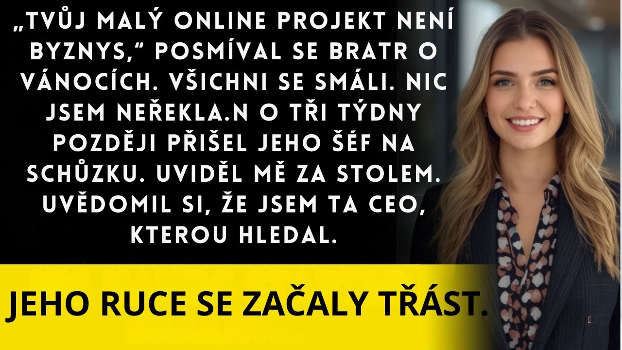 „Máš na sobě džíny.“ Máma se na mě podívala, jako bych právě vstoupila v pyžamu. Byl Štědrý den, dům mých rodičů ve Westchesteru zářil, na příjezdové cestě stálo BMW od mého bratra Jakea a Lexus...