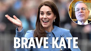 'Positive sign' as Kate ‘out and about’ more with Wills and the kids amid cancer treatment