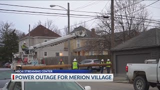 Power outage for Merion Village customers Tuesday