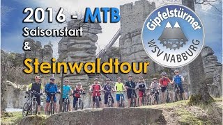 MTB - Tour - Steinwald: Aktivitäten der Gipfelstürmer des WSV Nabburg zum Saisonstart im April 2016