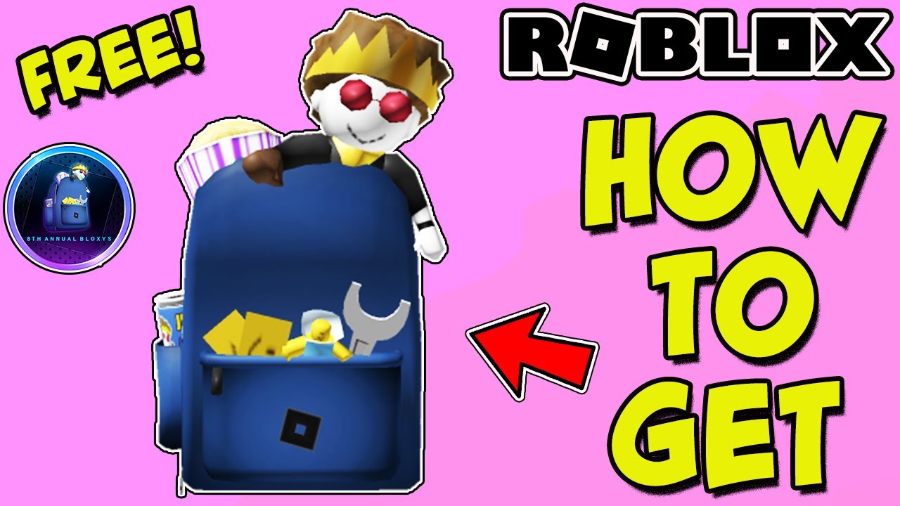 Free Item How To Get The Metaverse Explorer S Backpack In Roblox Bloxy Awards 2021 Event Youtube - roblox backpack free