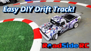 EASY!! Make Your Own DIY RC Drift Track