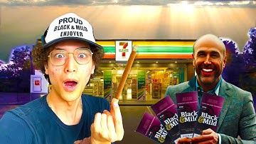 SMOKING A BLACK & MILD FOR THE FIRST TIME?!!!!! (EXXIE - ERRORS OFFICIAL MUSIC VIDEO)
