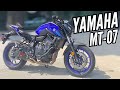2024 yamaha mt07 best exhaust  full carbon akropovic  picking an exhaust