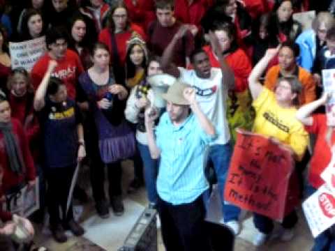 We Want Russ! (Feingold), Madison, WI Protest of G...