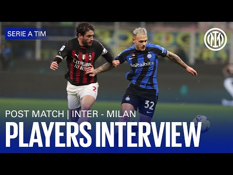 INTER 1-0 MILAN | LAUTARO AND DIMARCO INTERVIEW 🎙️⚫🔵