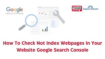 How To Check Not Index Webpages In Your Website Google Search Console | SEO Tutorial 2023