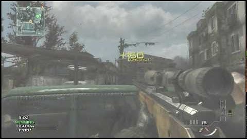 MoobaliciousDude - MW3 Airdrop Trap + One shot kill