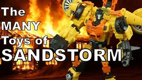 The MANY Toys of Sandstorm - The Action Figure History of the Autobots’ Monstrous Triple-Changer