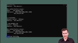 Network Fundamentals 10-12: DEMO: NSlookup