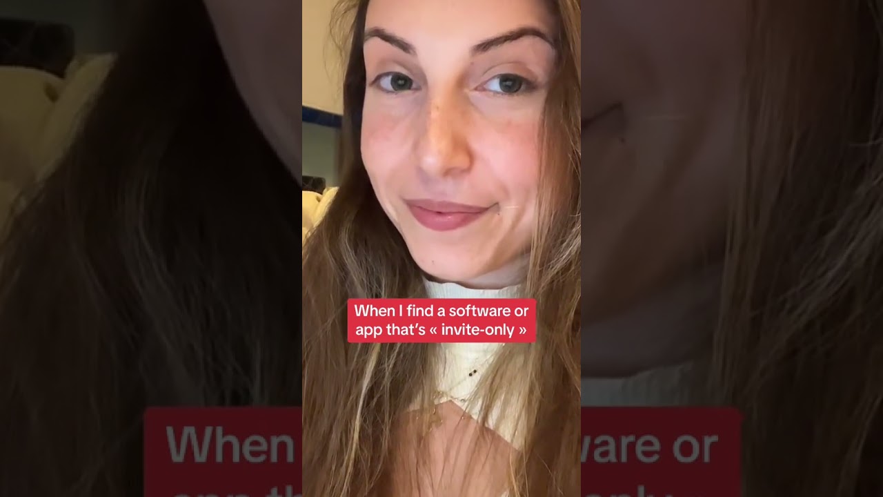 When i find software or app that's "invite only"