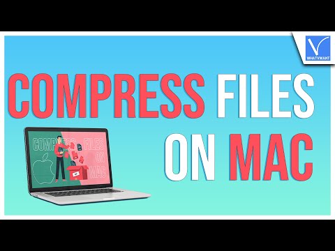 How To Compress Files on Mac by creating a Zip File