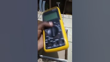 unboxing dt9205 multimeter