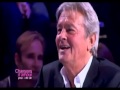 Alain Delon impresionat pana la lacrimi