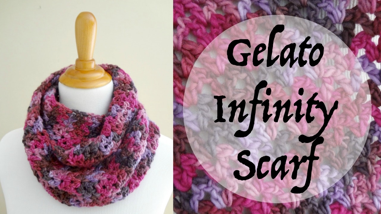 Easy Infinity Crochet Scarf Pattern - 3 hours or less! - Melanie Ham