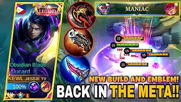 BUFFED ALUCARD BEST BUILD AND EMBLEM IS HERE!! BUFFED ALUCARD BEST BUILD 2022! | MLBB