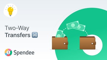 How to Create a Two-Way Transfer in SPENDEE App