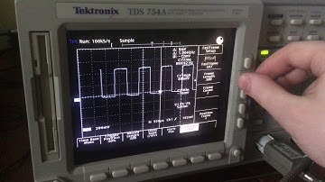 Обзор осциллографа Tektronix TDS754A (часть 3)