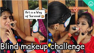 Blind Makeup Challenge What A Makeover 