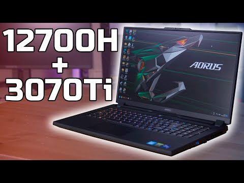 Gigabyte AORUS 17 XE4 Review - 12700H + 3070 Ti Gaming Laptop