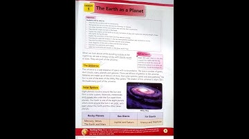 1st Unit-The Earth as a Planet- 2nd Lecture Class 6 Social Studies-AFAQ