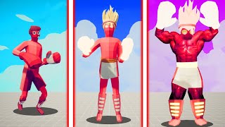 EVOLUTION OF ULTIMATE BOXER | TABS  Totally Accurate Battle Simulator