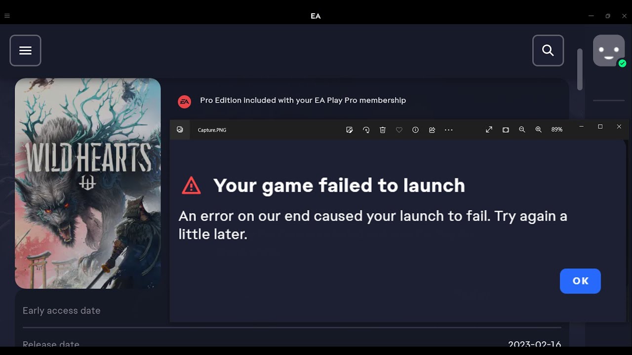 Fix WILD HEARTS Error Your Game Failed To Launch An Error On Our End Caused  Your Launch To Fail 