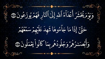ما تيسر من سورة فصلت | للشيخ/ عبدالله الجهني