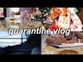 quarantine vlog: deep cleaning, tie dyeing, &amp; zoom classes