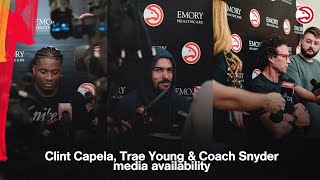 Atlanta Hawks Play-In Press Conference: Clint Capela, Trae Young, Quin Snyder