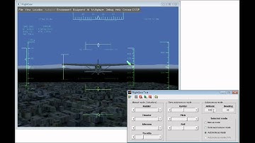 FlightGear Simulation with MATLAB