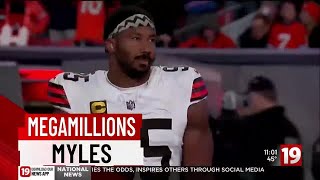Myles Garrett signs 4 year contract extension with Browns