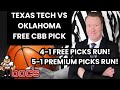 College Basketball Pick - Texas Tech vs Oklahoma Prediction, 2/21/2023 Free Best Bets & Odds
