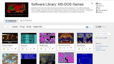 Archive.org Expands Adds Games clip from AVGT 1/12/2015