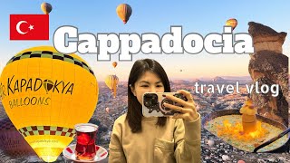 turkey travel vlog | first time in cappadocia, places to visit, hot air balloon ride, turkish food by mabelevollove 412 views 5 months ago 16 minutes