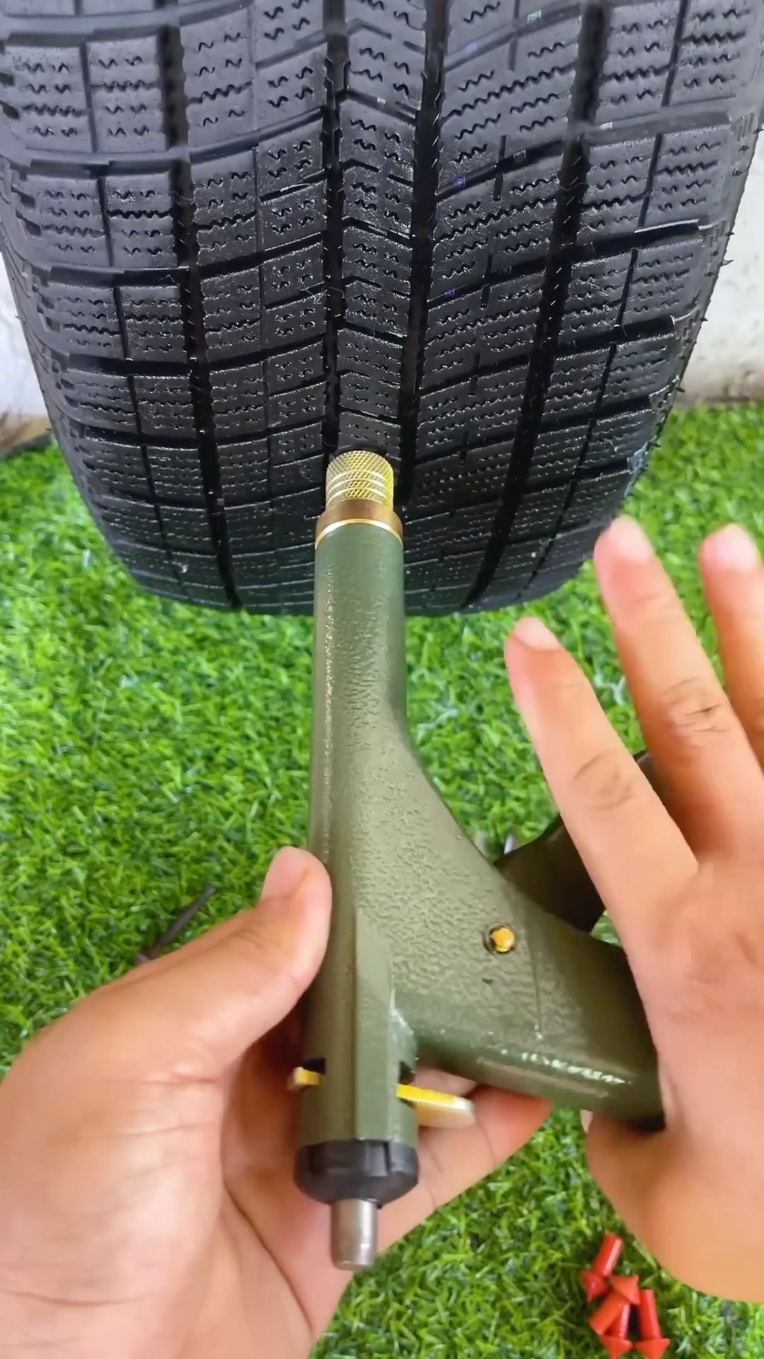 #JasonDeruloTV // Tire Repair #GotPermissionToPost From IG @mr.homemade #SlowLow