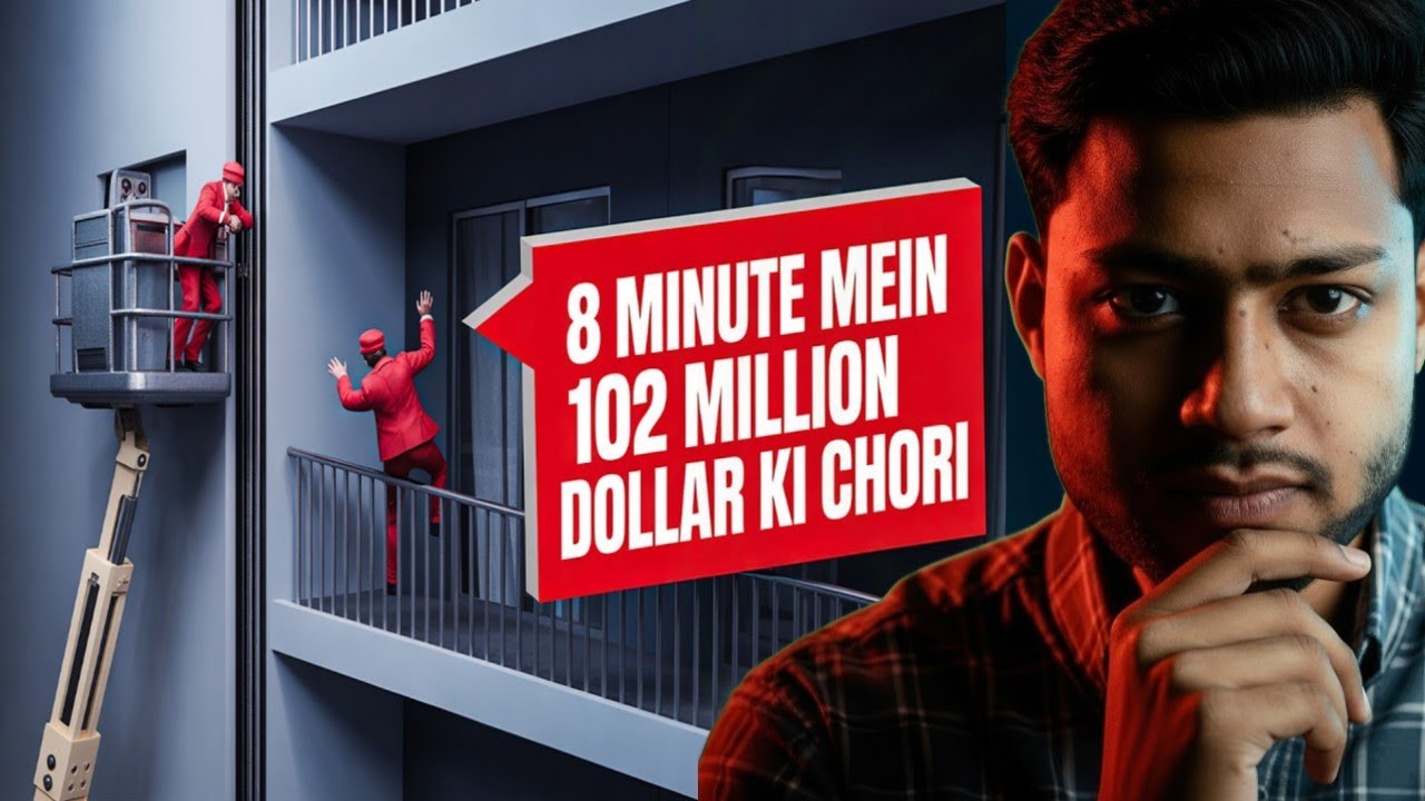 Daylight Heist in Louvre 😱 | 8 Minute Mein France Ka Shahi Khazana Gayab!