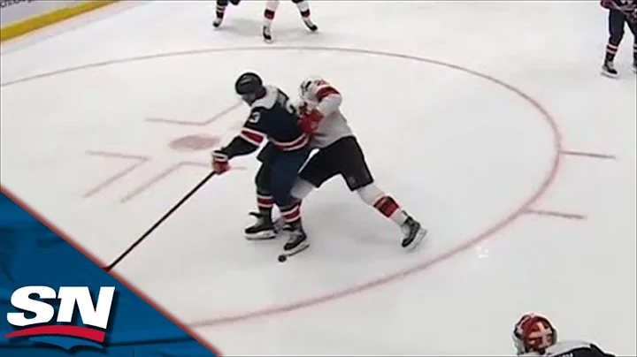 Nick Jensen Fights With Michael McLeod After Catch...