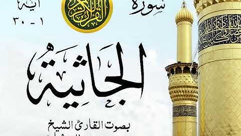 أجمل تلاوة خيالية نادرة إبداع الشيخ محمد صديق المنشاوي - من سورة الجاثية . نوادر 206