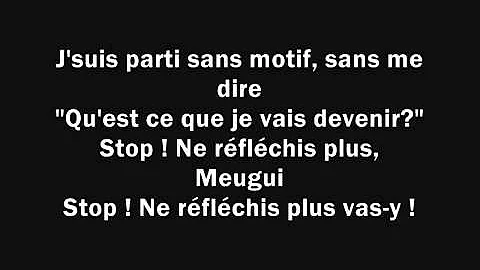 Maitre Gims J'me Tire Lyrics Officiel !