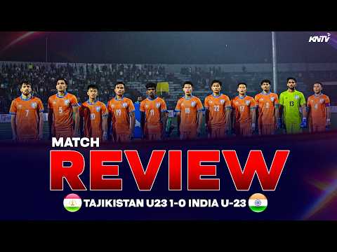 India U23 0-1 Tajikistan Match Review | U23 Tri-Nation Championship 2026 | Poor Refreeing
