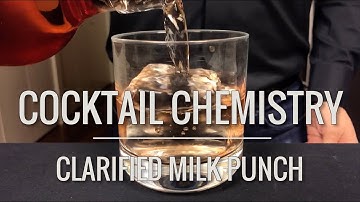 Advanced Techniques - Clarified Milk Punch