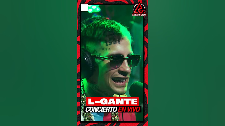 L-GANTE - "BZRP Music Sessions #38" En Vivo | AC RADIO SHOW