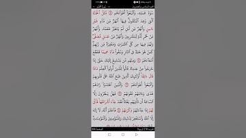 سورة محمد من ايه ١٢-١٩)التجويد المبسط للمبتدئين