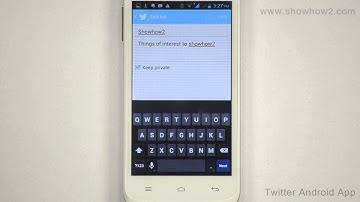 Twitter Android App - How To Edit A Twitter List