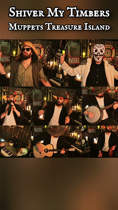 Shiver My Timbers | Epic Pirate Tavern Cover (Muppets Treasure Island) #shorts