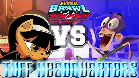 Kitty Katswell vs Fanboy III | Super Brawl Showdown v0.3.0b Full Match Gameplay